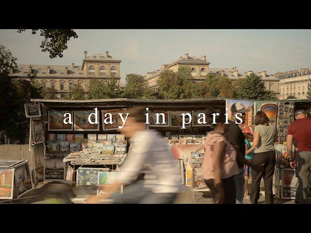 Once Upon A Time, A Day In Paris / Cinematic Travel Vlog