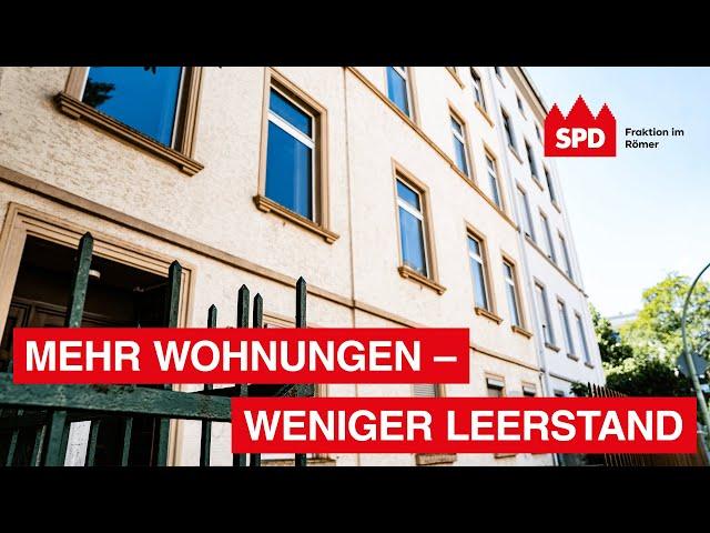 Mehr Wohnungen – weniger Leerstand