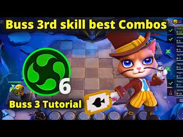 MY FAVOURITE SYNERGY COMBOS FOR BUSS 3RD SKILL | MLBB MAGIC CHESS BEST SYNERGY COMBO TERKUAT FREEZE