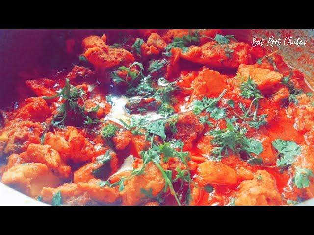 Beet Root Chicken | Easy Recipe | Multi art