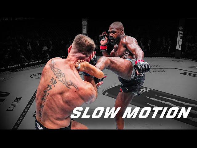 Experience The BEST Moments From UFC 309 in SLOW MOTION  | Fight Motion