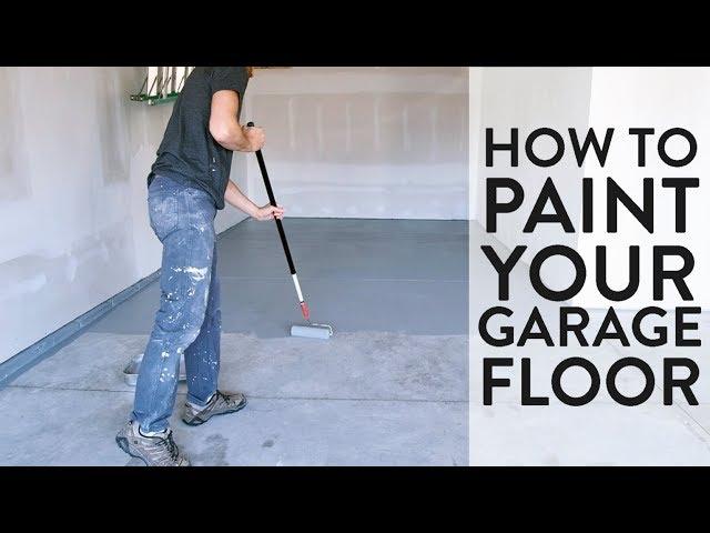 (Sponsored) How to Paint Your Garage Floor