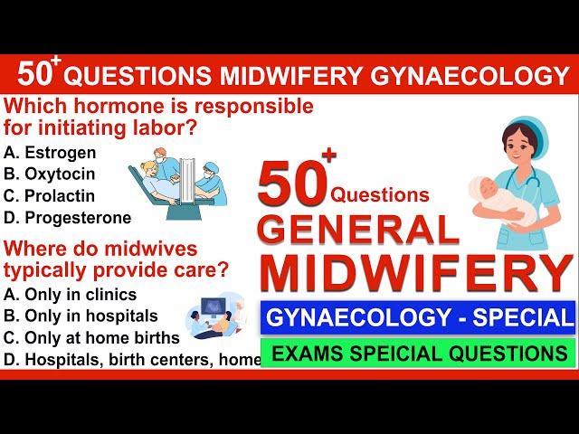 50 midwifery questions and answers 2023 | midwifery & gynecology questions | gynecology questions