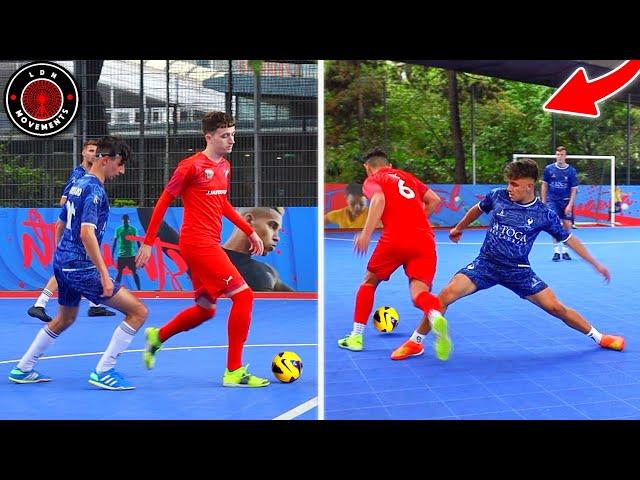 I Played in a FUTSAL MATCH & I Scored 4 GOALS! (Pro Football Skills)