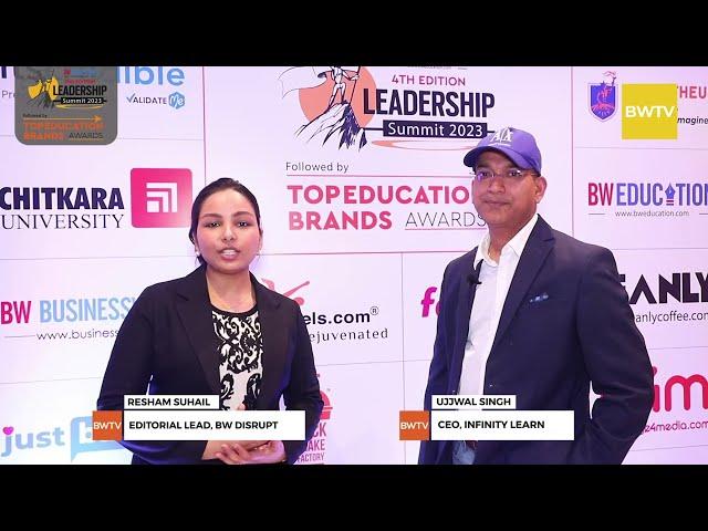 Ujjwal Singh, CEO, Infinity Learn | Top Education Brands 2023