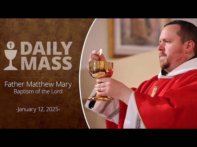 Catholic Daily Mass - Daily TV Mass - January 12, 2025