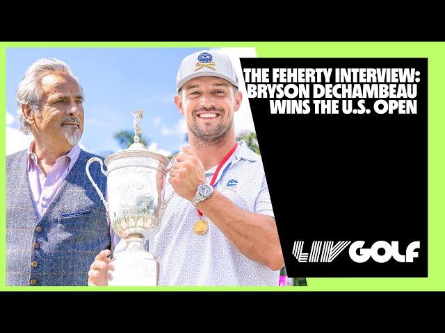 The Feherty Interview: Bryson DeChambeau Wins The U.S. Open