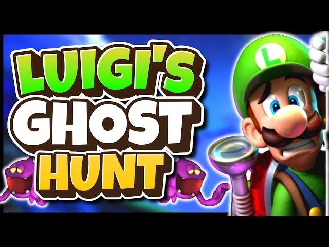  Luigi's Ghost Hunt  Brain Break | Halloween | Mario Run | Freeze Dance | Just Dance