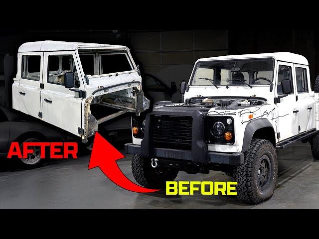 CUMMINS POWERED DEFENDER! Full Rebuild