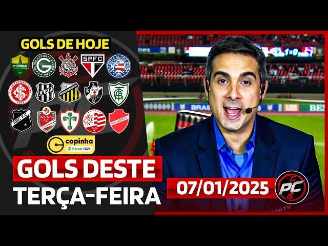 ️ TODOS OS GOLS DA COPINHA DESTA TERÇA 07/01/2025 GOLS DE HOJE, GOLS DO DIA (COMPLETO)