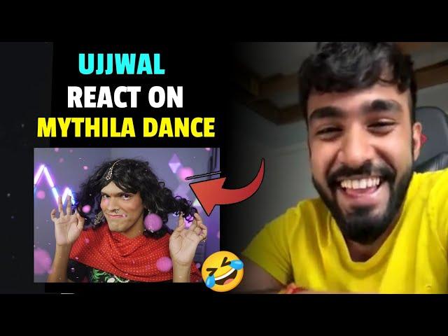 UJJWAL REACT ON MYTHPAT DANCE | TECHNO GAMERZ REACTION ON MYTHPAT | UJJWAL REACTION | TECHNO GAMERZ