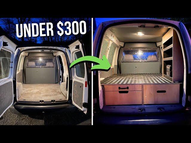 Volkswagen Caddy Conversion (UNDER $300!)