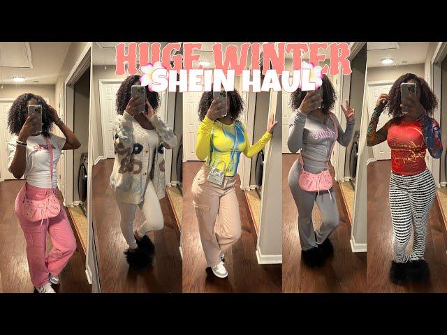 HUGE WINTER SHEIN Try on Clothing Haul 2023 | Khalea Marie
