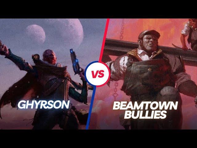 Bullies and Bang-bang!  | Ghyrson vs Beamtown Bullies | Round 1 | Mage-Ring