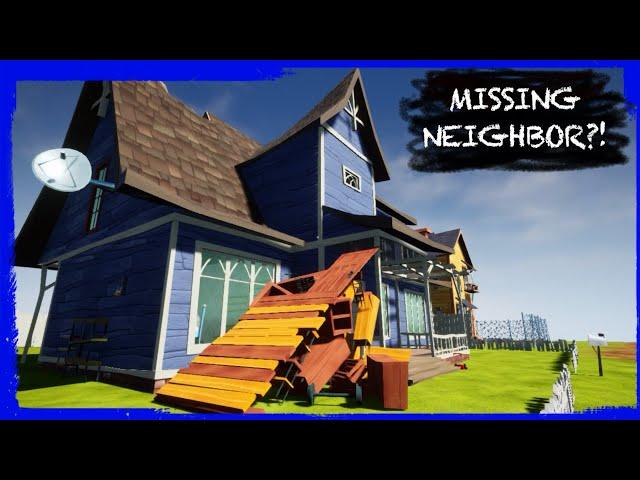 HELLO NEIGHBOR MOD KIT: MISSING NEIGHBOR?!