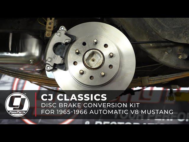 Disc Brake Conversion Kit | 1965-1966 V8 Mustang | Project Betty