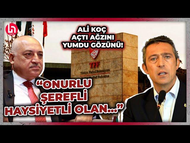 Ali Koç, Mehmet Büyükekşi'ye ağır konuştu! "Onurlu, şerefli, haysiyetli olan kimse böyle aday olmaz"