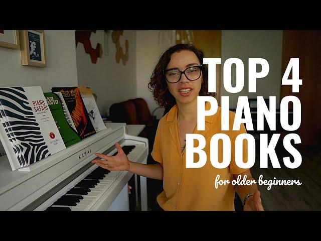 Top 4 Older Beginner Piano Books