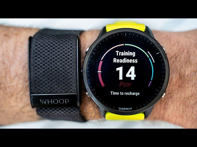 Garmin vs Whoop Band - HRV, Training Readiness, Sleep, and Recovery Compared!