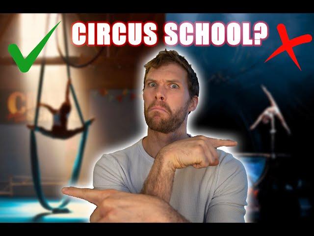 If you're considering going to circus school, watch this.