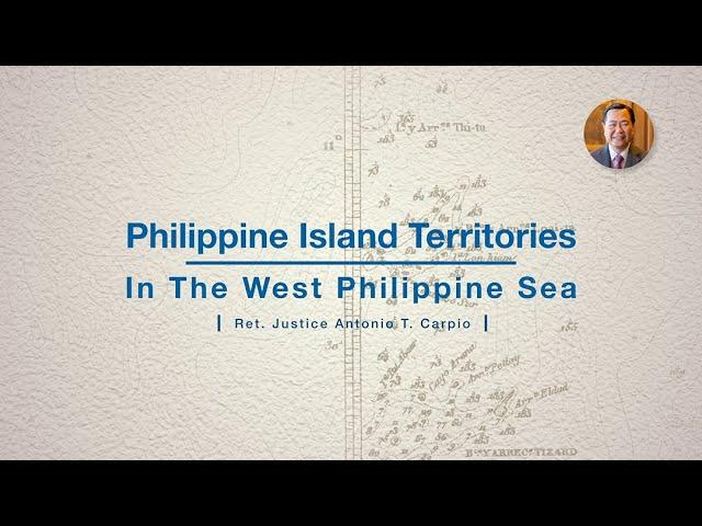 Philippine Island Territories in the West Philippine Sea