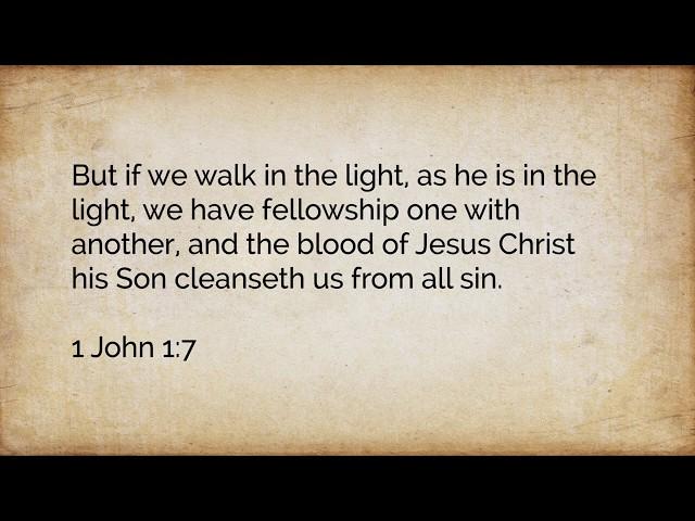 1 John 1:5-10 - Are You Really Walking With God