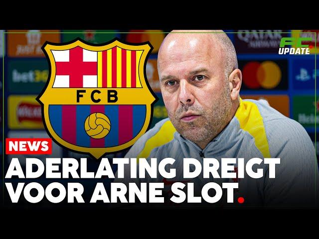 Aderlating dreigt voor Arne Slot ‘Liverpool ster biedt zichzelf aan bij Barcelona’ | FCUpdate News