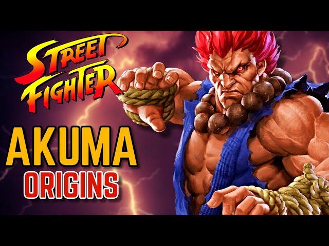 Akuma Origins - This Heartless Ultra-Powerful Street Fighter Whose Mere Presence Terrified People