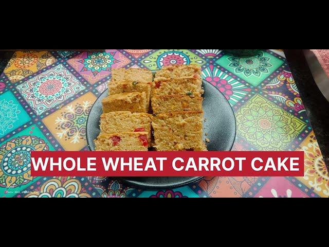 WHOLE WHEAT CARROT CAKE RECIPE | CARROT CAKE RECIPE | HEALTHY CAKE @ranjanaskitchen-p8q