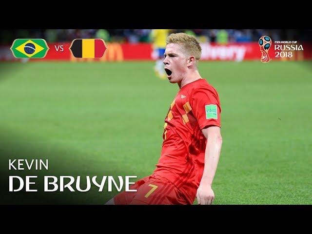 Kevin DE BRUYNE Goal – Brazil v Belgium  – MATCH 58
