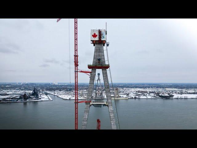 4K Gordie Howe International Bridge