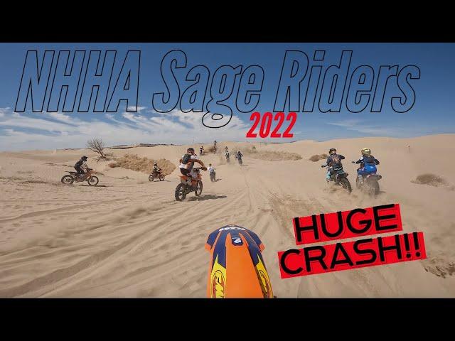 Dirtbike Desert Race - GoPro 10 - HUGE CRASH!!