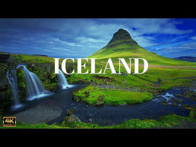 Iceland 4K - Mesmerizing Landscapes with Calming Music