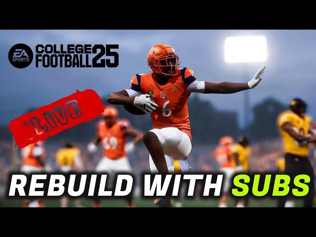 WE BACK? Creating X Rebuilding A University With Subscribers Prospects!