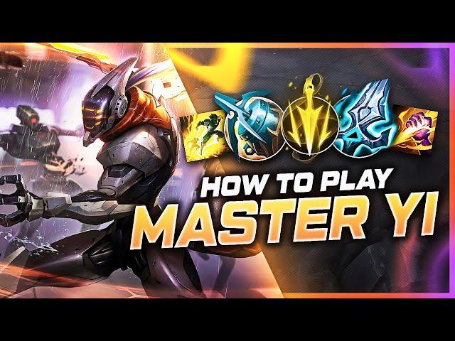 HOW TO PLAY MASTER YI SEASON 13 | Build & Runes | Season 13 Master Yi guide | League of Legends