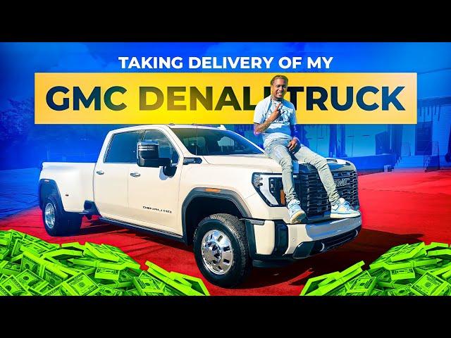 TAKING DELIVERY OF MY 100K 2024 GMC DENALI ULTIMATE DUALLY TRUCK