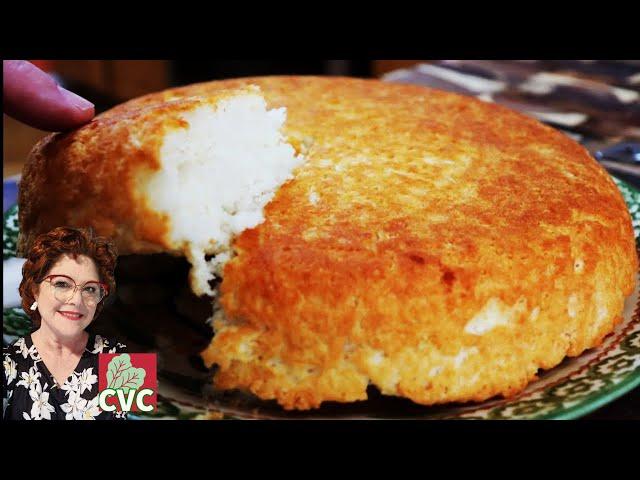 Hardy Hoe Cake Breakfast - Skillet Bread - Mama's Old Fashioned Southern Recipes