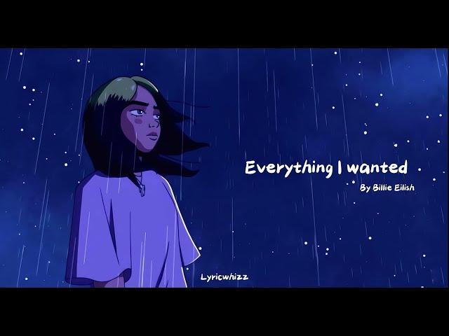 Billie Eilish - everything i wanted (Lyrics)