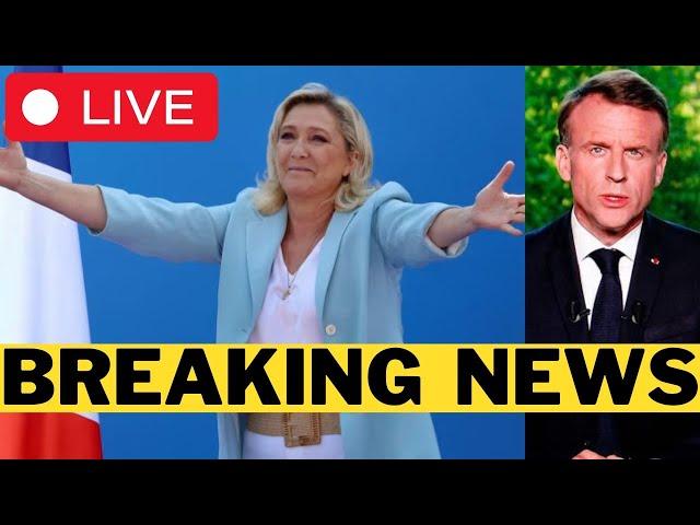  BREAKING: Le Pen BEATS Macron As France Suspend Parliament