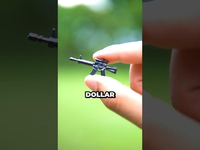 $1 Lego Gun vs $10,000 LEGO GUN