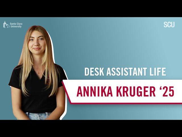 We are SCU: Annika Kruger '25