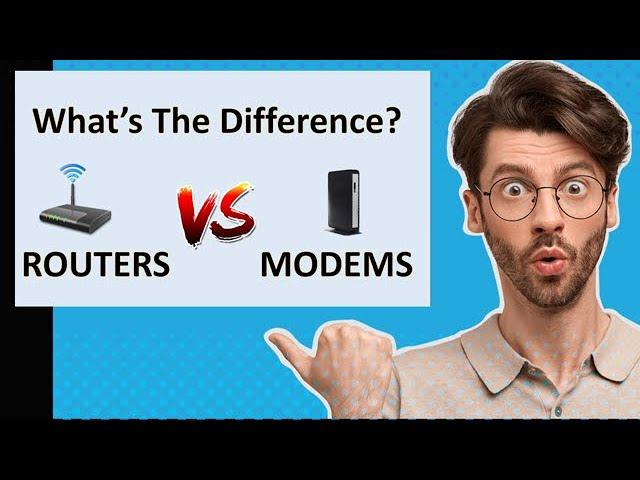 What's the difference between a Modem and a Router?