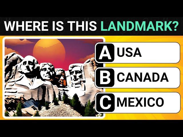 Where is the Landmark Quiz Game | Guess the Country by Landmark