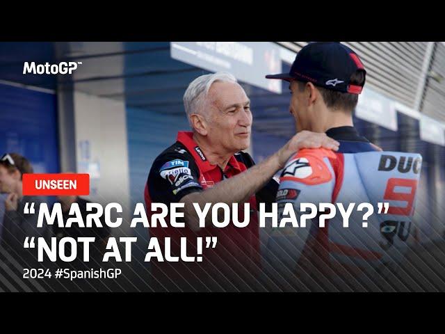 Marc Marquez & Gresini unmissable post race celebration!    | 2024 #SpanishGP UNSEEN