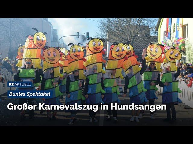 Großer Karnevalszug in Hundsangen