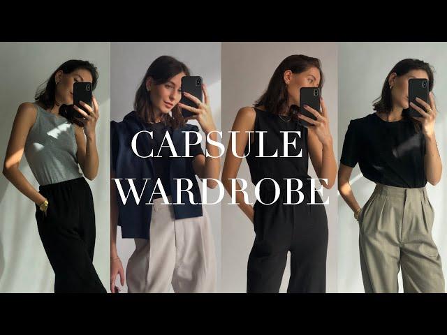 HOW TO CREATE THE PERFECT CAPSULE WARDROBE | Everyday Wardrobe Essentials
