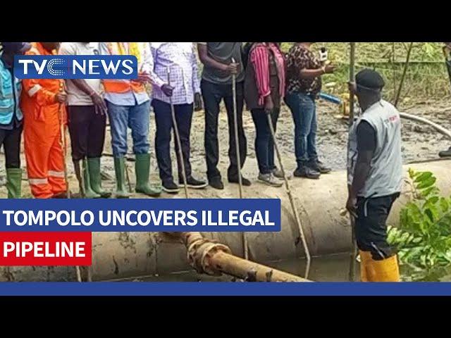 CRUDE OIL THEFT: Another Illegal Connection Point Uncovered in Delta State