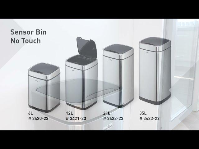 Sensor waste bin NO TOUCH 6L (EN) | DURABLE