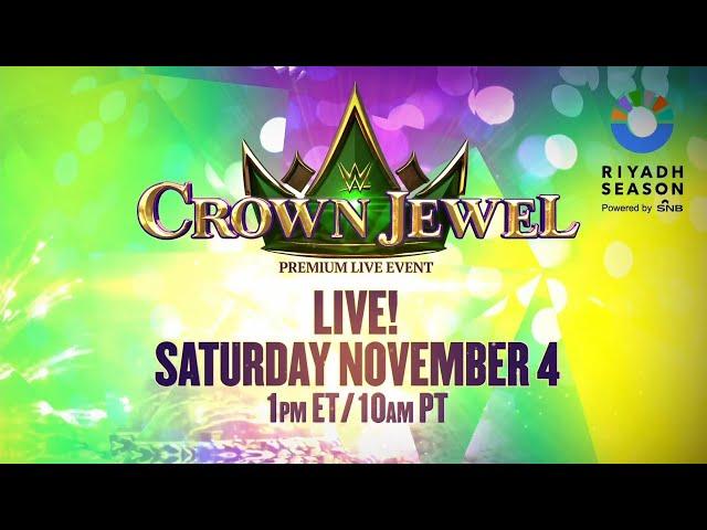 WWE Crown Jewel goes big time when it returns to Riyadh on Nov. 4