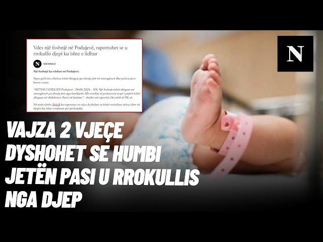 Ngjarje e rëndë: Vajza 2 vjeçe dyshohet se humbi jetën pasi u rrokullis nga djepi që ishte e lidhur